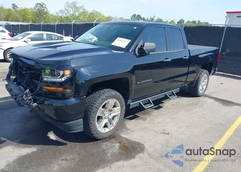 2017 Chevrolet Silverado C1500 Custom из США, поврежденный, VIN 1GCRCPEC6HZ112190